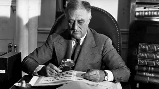 Franklin Delano Roosevelt stamp collector