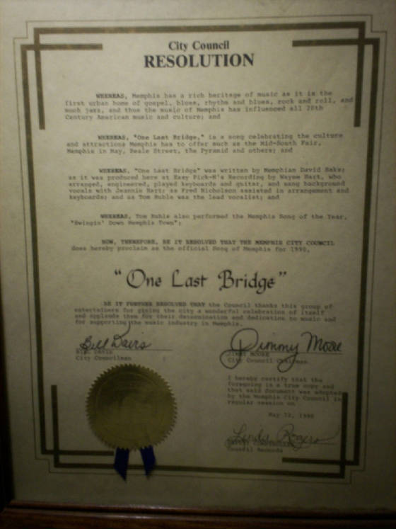 Memphis City Council Resolution