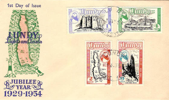 Stamps of Lundy Island