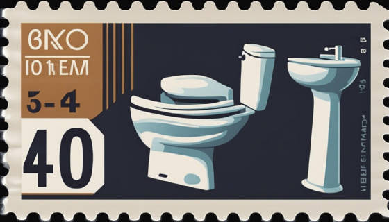 Stamps Commemorating The Invention Of Toilets And Toilet Paper