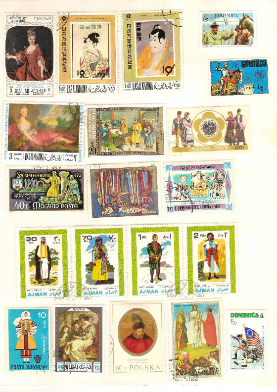 Art On Stamps