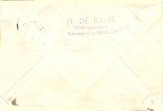 Belgium Reverse H. De Baets