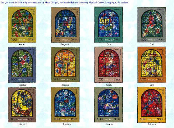 Chagall 12 Tribes