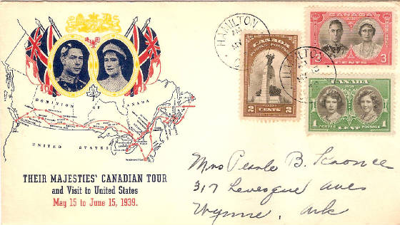 Hamilton 2 FDC