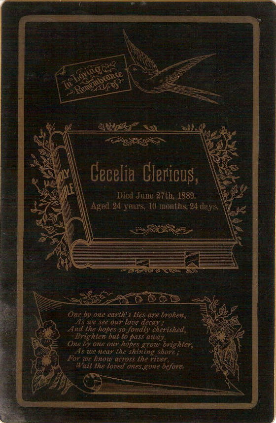 Memorial Card