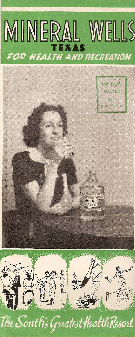 Mineral Springs Pamphlet 1939