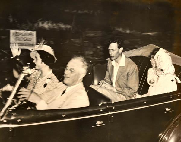 FDR, Betsey , George VI, Elizabeth