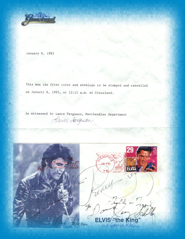 Graceland Letter of Authenticity