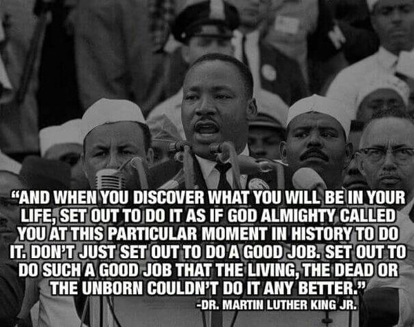 Martin Luther King January 15, 1929 &ndash; April 4, 1968